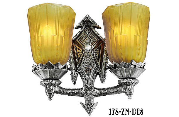 Vintage Hardware Lighting Art Deco Chicago Series