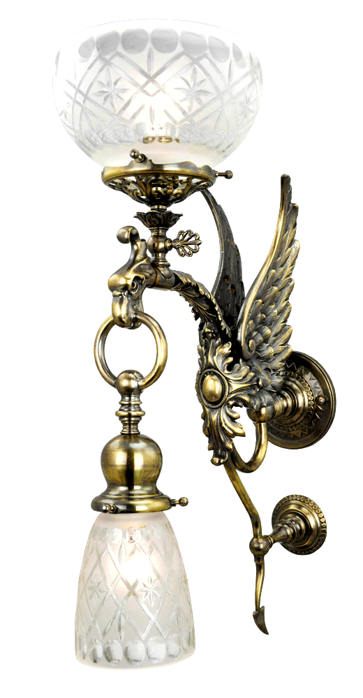 victorian and rococo wall sconces