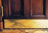 brass door thresholds and kickplates