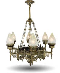 gothic chandeliers and lights