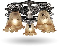 restored genuine antique lighting