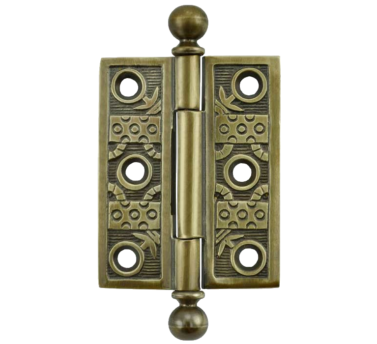 vintage antique brass hinges