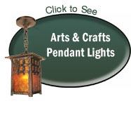 arts and crafts pendant lights
