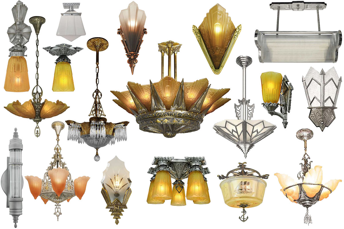 art deco ceiling lights sconces and chandeliers