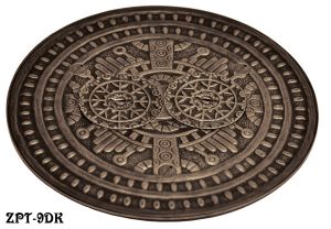 Windsor Pattern Victorian Decorative Floor Outlet Electrical Cover (ZPT-9)