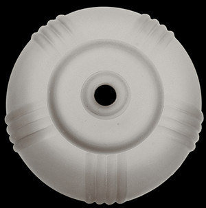 Art Deco Markel Frosted Glass Disk Shade (0130G)