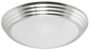 Art Deco Style LED Flush Mount Ceiling Bowl Lens Light (18-54420-27)