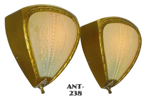 Pair of Art Deco Wall Sconces c1930 (ANT-238)
