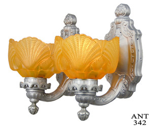 Restored Antique Set of Circa 1920s Wall Sconces (ANT-342)