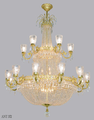 Magnificent Large Ballroom Crystal Chandelier (ANT-372)