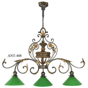 Antique Pool Table Light Fixture (ANT-408)