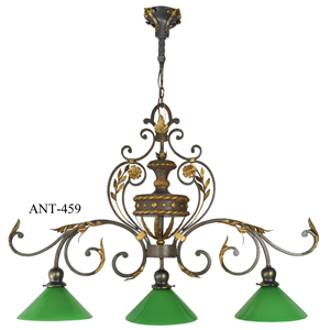 Antique Pool Table Light Fixture (ANT-459)