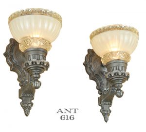 Edwardian Style Wall Sconces Traditional Antique Lights Fixtures (ANT-616)