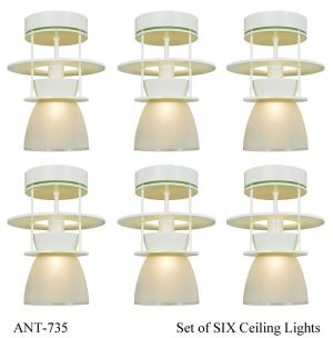 Art Deco / MidCentury Modern Ceiling Lights Semi Flush Mount Lighting (ANT-735)