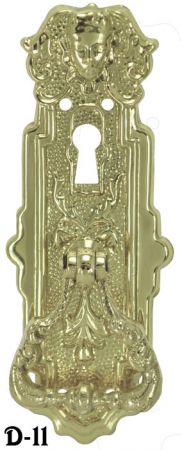 Victorian Wardrobe Door Pull With Keyhole (D-11)