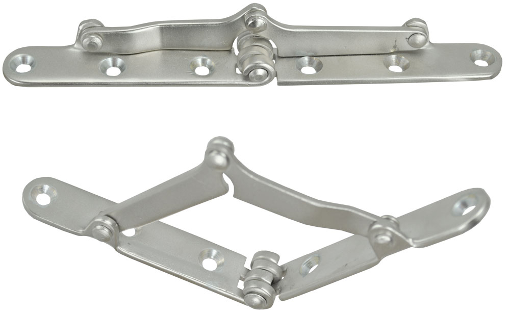 Vintage Hardware & Lighting Pair of Vintage Style Desk Lid Hinges with Support (H7)