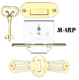 Rolltop Desk Recreated Lock Set (M-4RP)