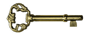 Brass Skeleton Key For S-13 Fully Mortised Cabinet Lock (S-13K)