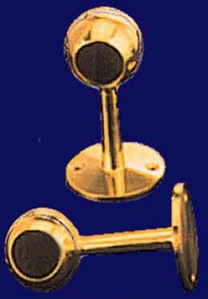 1" Diameter Brass Curtain Rod End (T-R1)