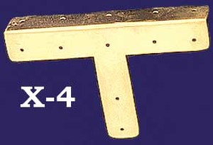 Plain Design Folded "T" Trim (X-4)