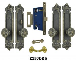 Gothic Byzantine Double Door Entry Set (Z230DBS)