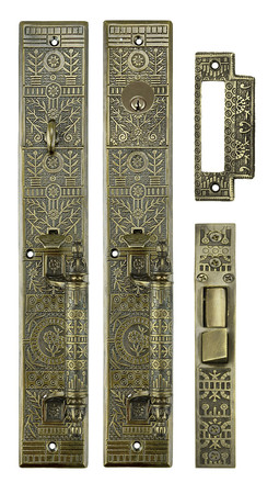 Victorian Windsor Pattern Single Entry Door Set (ZB10SET)