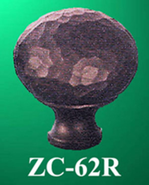 Arts & Crafts Or Mission Copper 1 1/4" Round Knob (ZC-62R)