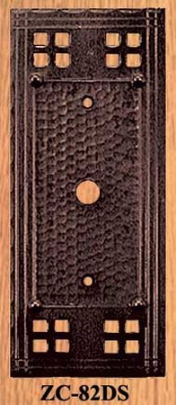 Arts & Crafts Small Hole Switch Plate Cover Pacific Pattern (ZC-82DS)