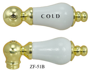 Porcelain Lever Handle Lever Handle Cold (ZF-51B)