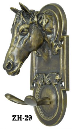 Equestrian Horse Head Double Hook (ZH-29)