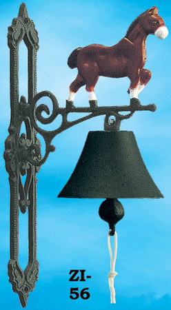Western Style Cast Iron Horse Bell (ZI-56)
