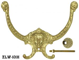 Victorian Double Hook Lady Face Center (ZLW-101H)