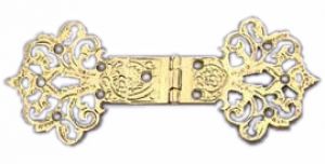 Asian Victorian Style Chinese D Hinge 6 3/8