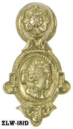 Lady Cameo Pull Or Knocker (ZLW-181D)