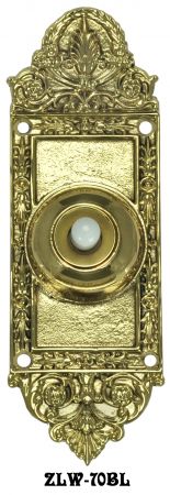 Regal Victorian Electric Push Button Doorbell (ZLW-70BL)