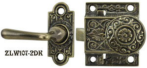 Recreated Locking Victorian Screen Door Set 1.5