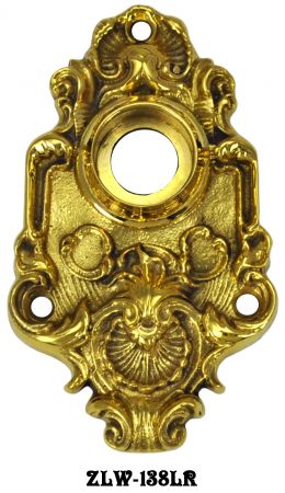 Victorian Scallop Design Doorknob Rose (ZLW-138LR)