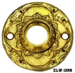 Finely Cast Antique Style Doorknob Rose (ZLW-139R)