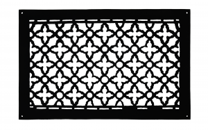 Cast Iron Floor Ceiling Or Wall Grille Registers Without Dampers Hole Size: 12
