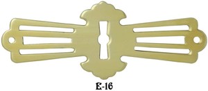 Rolltop Desk Keyhole Escutcheon (E-16)
