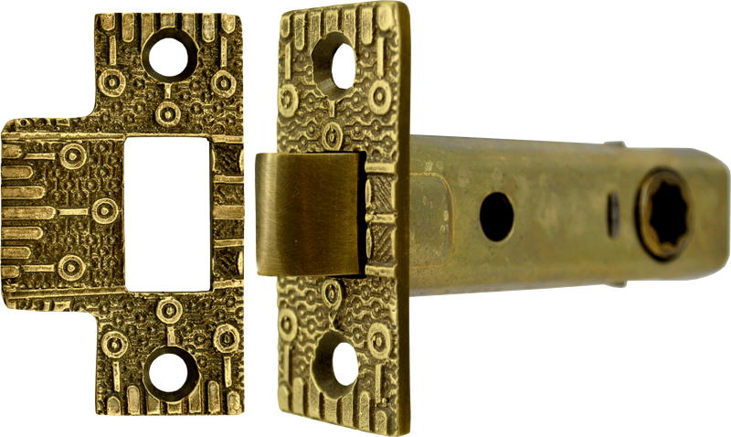 Decorative Brass Windsor passage tube latch