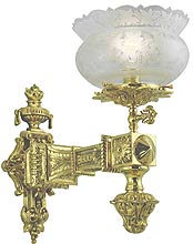 reproduction gas lighting chandeliers and transition lighting