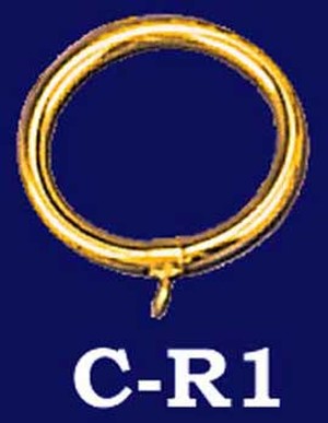 Brass Curtain Ring 2.5" Diameter (C-R1)