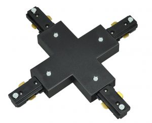 Track Light Track 4-Way Cross Connector (T031-X)