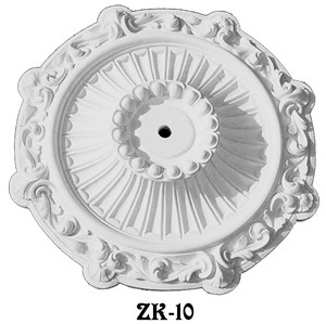 Victorian 25" Decorative Real Plaster Ceiling Medallion (ZK-10)