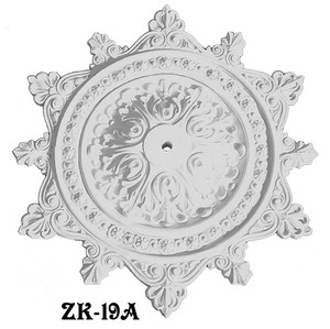 Large 38" Decorative Real Plaster Ceiling Medallion (ZK-19A)