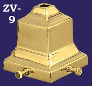 2 1/4" Mission Style Shade Fitter (ZV-9)
