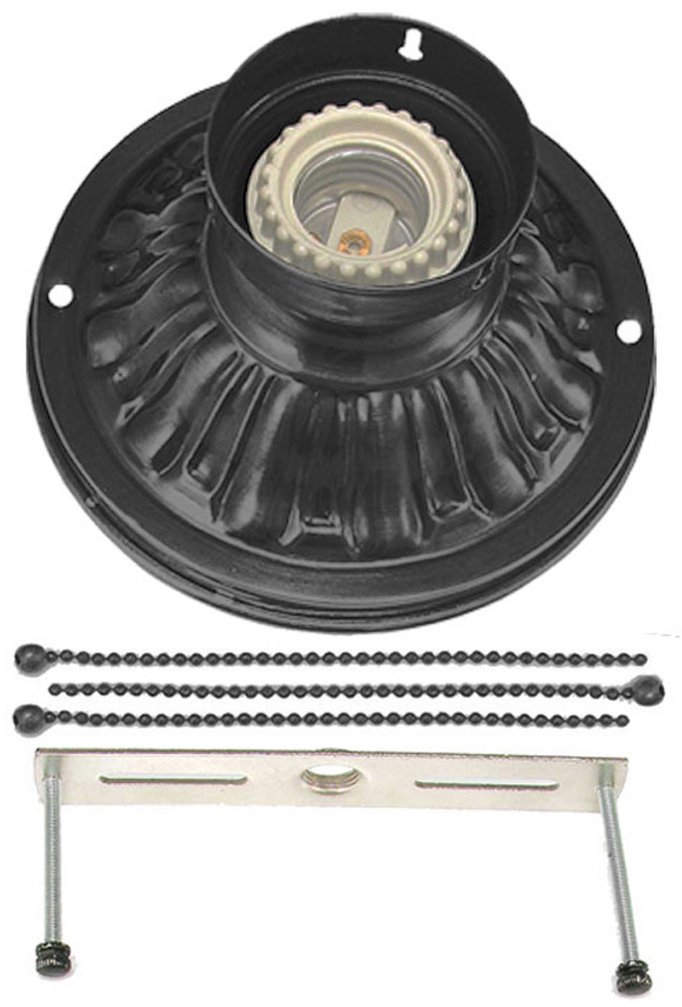 Vintage Hardware Lighting Chain Mount Ceiling Bowl Kit 223 Chn X