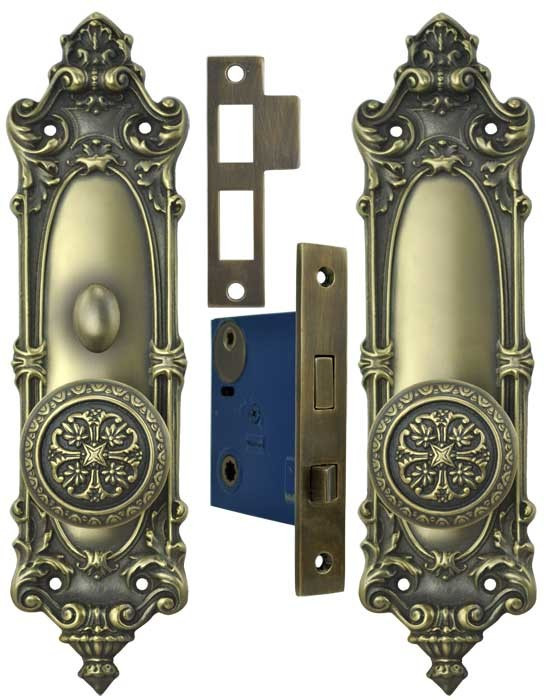 Vintage Hardware Lighting Victorian Rococo Yale Pattern With