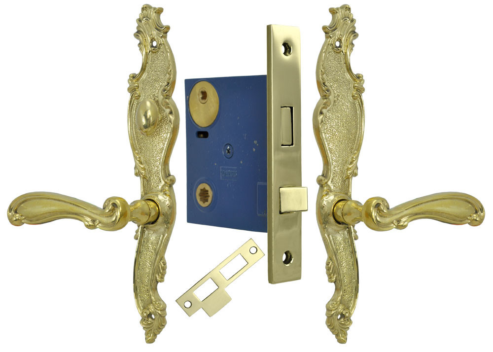 Vintage Hardware Lighting Victorian French Door Set With